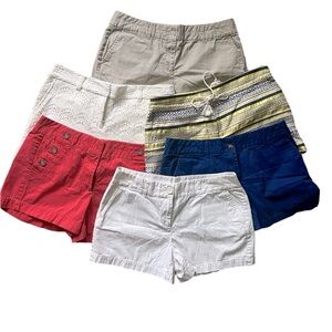 LOFT Shorts (6 Pairs) Size 8